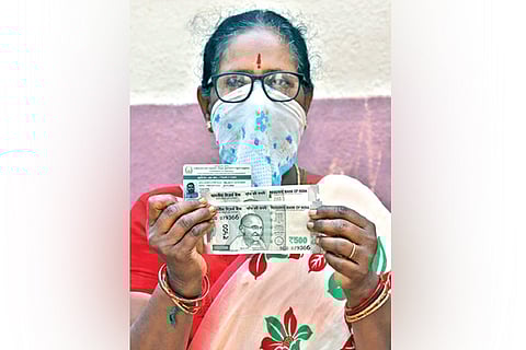 96 pc  distribution of Rs 1,000 dole over, State govt tells HC