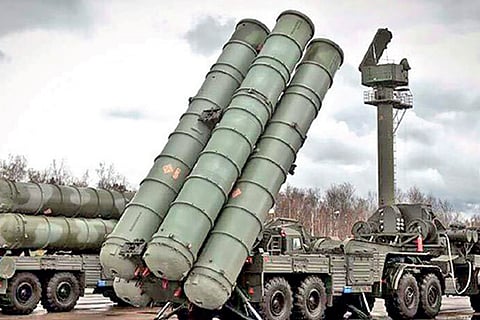 S-400 missile (file pic)
