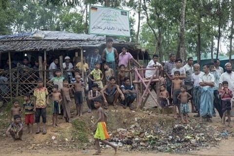 Bangladesh detains 382 Rohingya trying to enter by sea