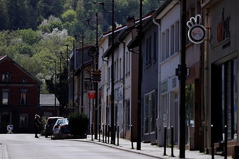 French town's empty main street tells tale of virus impact