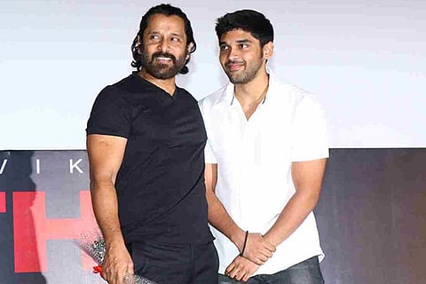 Vikram's son Dhruv creates special video as superstar turns 54