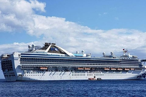 Virus-hit cruise ship to leave Australian waters