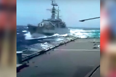 Detect: Pak ship brushing against Indian vessel ‘not news’
