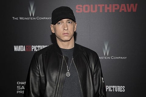 Eminem sends spaghetti meal pots to hospital workers