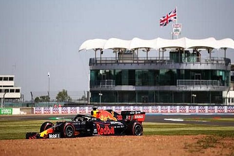 Verstappen fastest in first practice at Silverstone