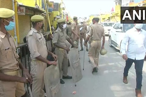 Tight security in two Assam districts ahead of Bhumi Puja