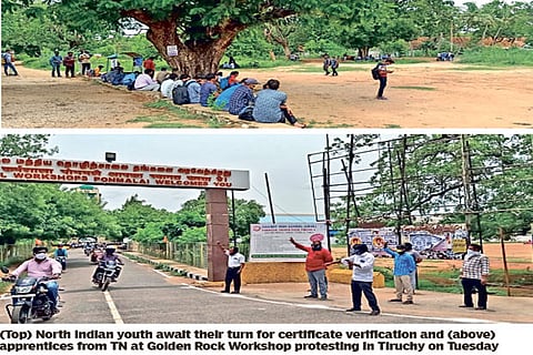 No Railway job for Tamil Nadu ‘apprentices’, North Indians come for docu check