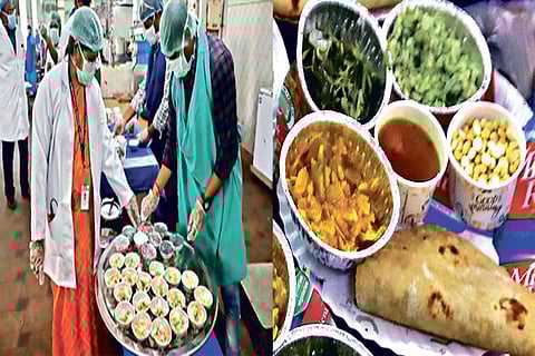 Food being prepared at RGGGH for patients (file photo)