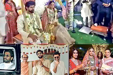 Rana gets married to Miheeka in a private ceremony