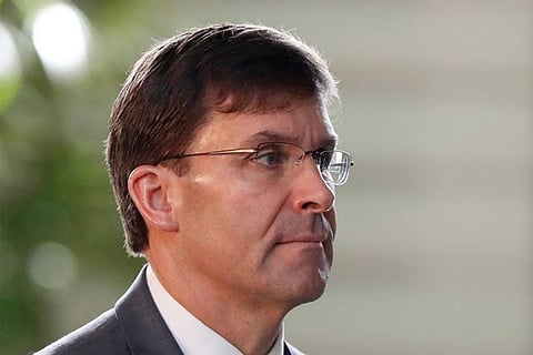 Defense Secretary Mark Esper. File Photo