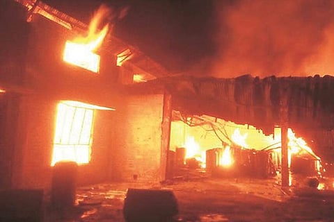 3 Andhra hospital officials held over fire in Covid centre