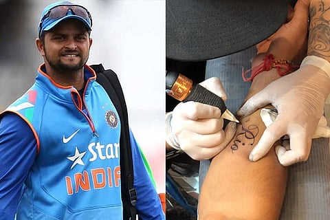 Suresh Raina gets inked ahead of IPL 2020