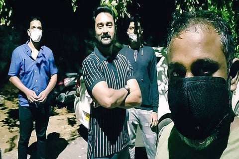 Actor Prasanna with director Bharath