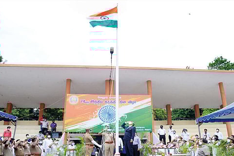 I-Day celebrations: COVID protocols respected in Vellore, Ranipet, Tirupattur and Tiruvannamalai districts
