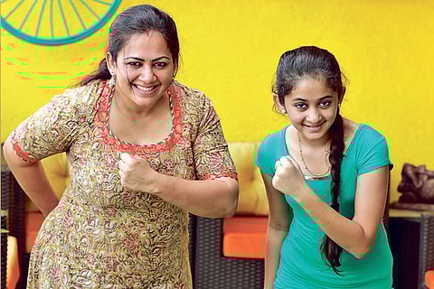 Archana and her daughter