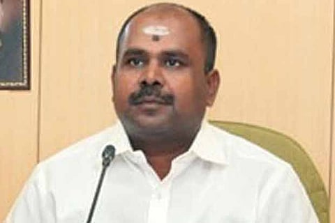 Revenue Minister RB Udhayakumar
