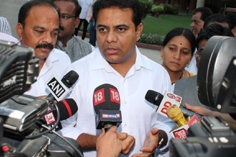 Reopen Secunderabad Cantonment's closed roads, KTR urges Rajnath