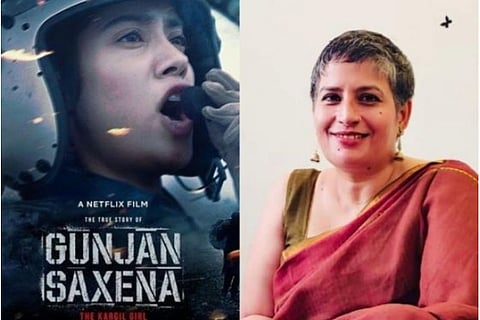 'Gunjan Saxena' portrays armed forces in bad light: Woman Navy officer