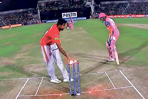 R Ashwin ?mankads? Jos Buttler in last year?s IPL