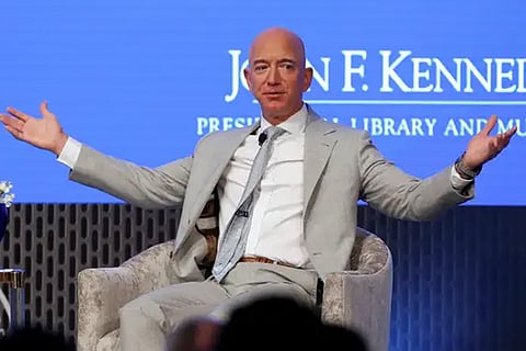 Jeff Bezos 1st person ever to be worth over 200 billion dollars