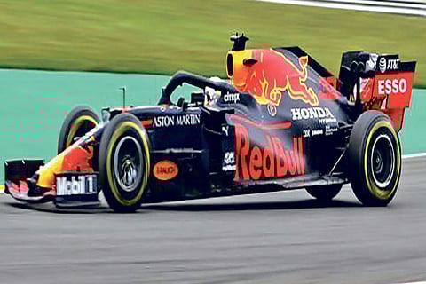 Red Bull?s Max Verstappen emerged the fastest in second practice at the Belgian GP