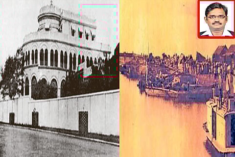 Widows hostel; Buckingham Canal