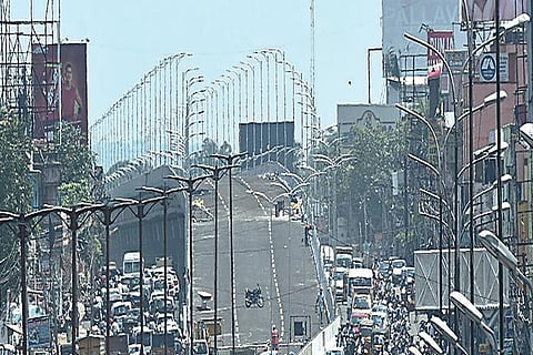 Main work on Pallavaram flyover has been completed