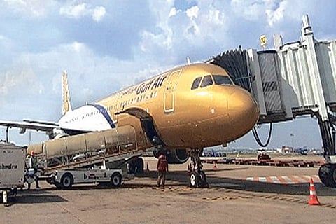 The passengers from Bahrain returned on a flight arranged by private agencies