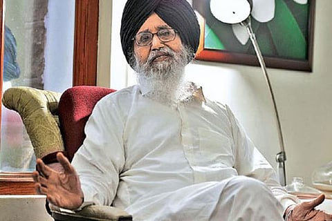 Former Punjab CM returns Padma Vibhushan award in protest against farm laws