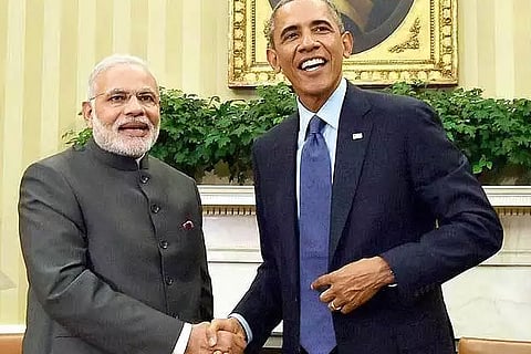 Obama wasn’t ‘ashamed’ of shaking PM Modi’s hand