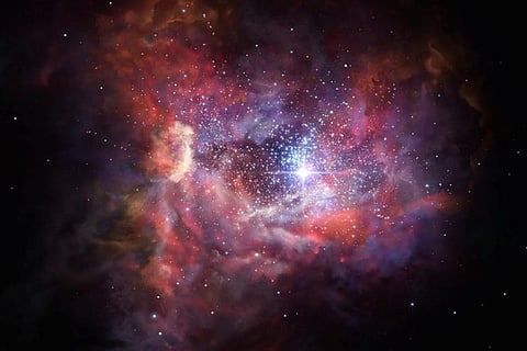 Outer space just got a little brighter than usual