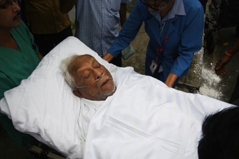 Former West Bengal CM Buddhadeb Bhattacharya hospitalised