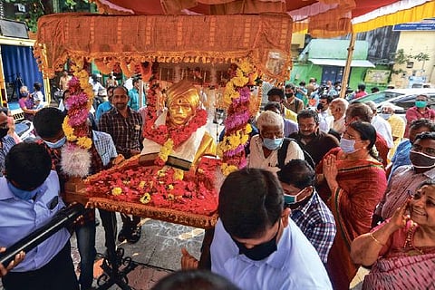 Bharathiyar?s birth anniversary being celebrated at his residence at Triplicane on Friday