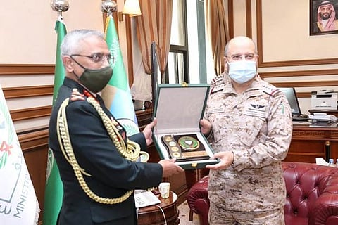 Army chief Gen. Naravane holds talks with top Saudi generals on defence cooperation