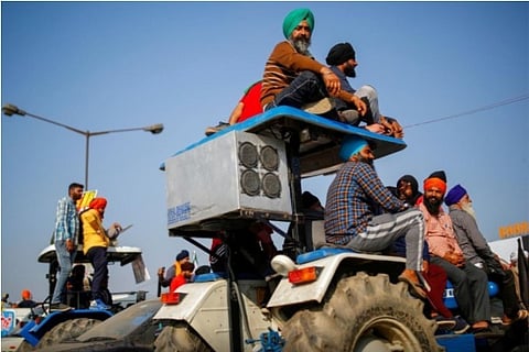 Agitating farmer leaders begin day-long fast, to intensify protest against new agriculture laws