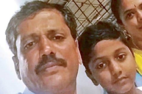 Paari alias Parimalam and son Bala Murugan