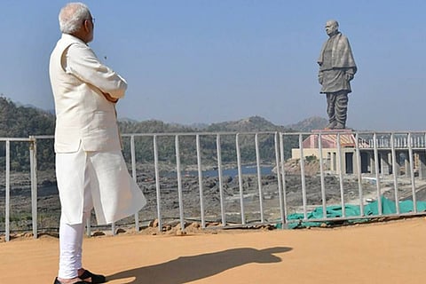 PM Modi pays tributes to Sardar Patel on his death anniversary
