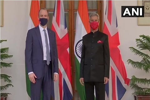 Jaishankar on talks with British Foreign Secretary