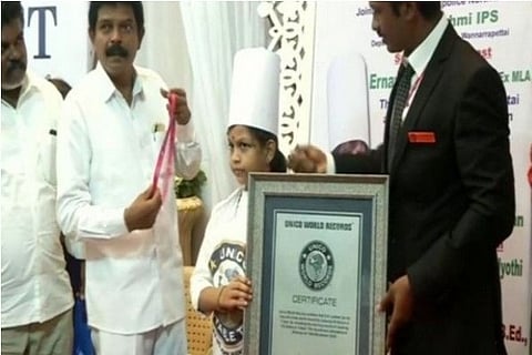 Chennai Girl Enters UNICO Book Of World Records: Cooks 46 Dishes In 58 Minutes