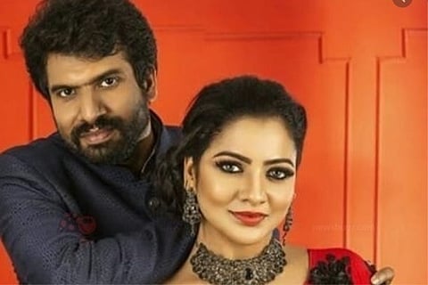 Source: Instagram; VJ Chitra's photoshoot with her husband Hemanth