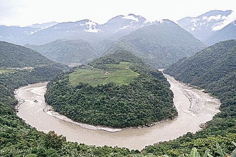 Yarlung Zangbo River, China