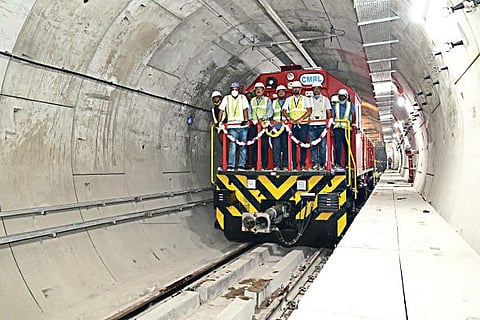 The trial run being held on Saturday