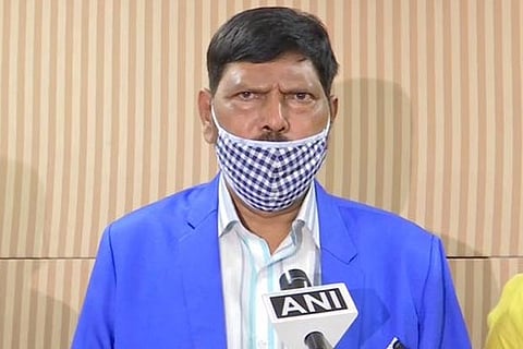 'No Corona, Corona No': Ramdas Athawale updates slogan for new COVID strain