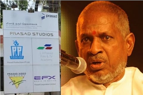 Ilayaraja vacates his chamber from Prasad Studios after long battle