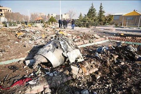 File photo: The Boeing-737, en route from Tehran to Kiev, was shot down by two rockets, on Jan 8
