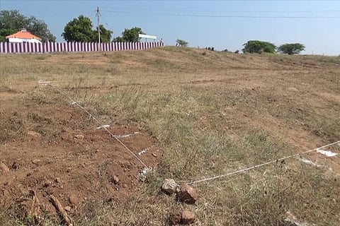 Excavation site at Adichanallur