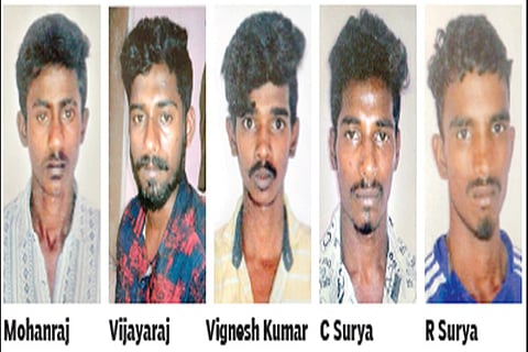 5 get double life term for twin murder