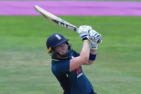 Heather Knight (Image source: Twitter/England Cricket)