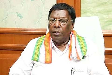 Puducherry Chief Minister V Narayanasamy