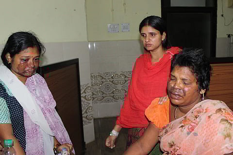 ‘Honour’ assualt: Man smears chemical on pregnant daughter’s face